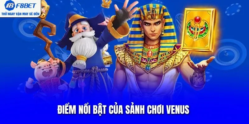 Điểm nổi bật của sảnh chơi Venus 