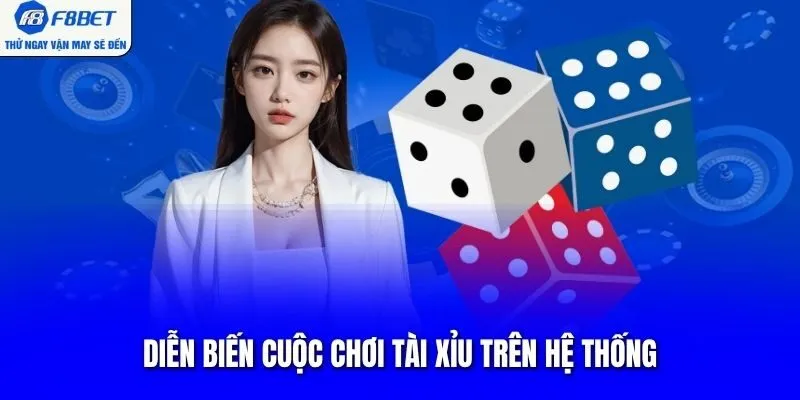 Diễn biến cuộc chơi tài xỉu trên hệ thống